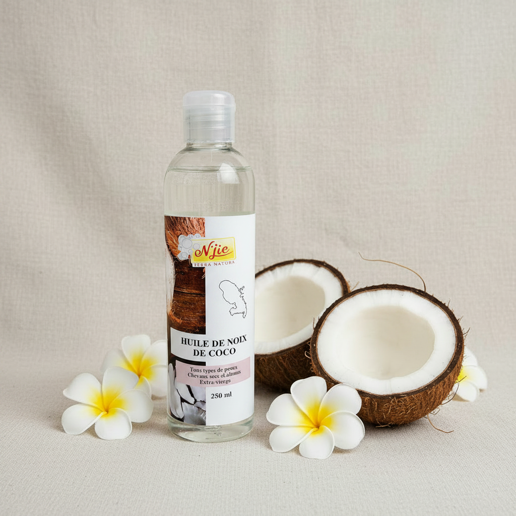 Huile de coco N'jie - lin corrigé